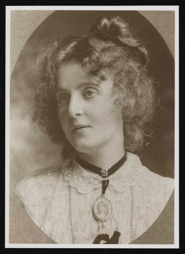 Photograph Of Mrs Alfred De Pass (neé Ethel Salaman)‘, Anonymous, [c 