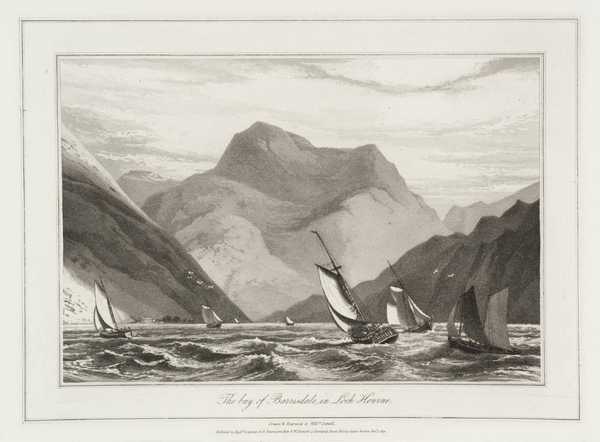 The Bay of Barrisdale, in Loch Hourne