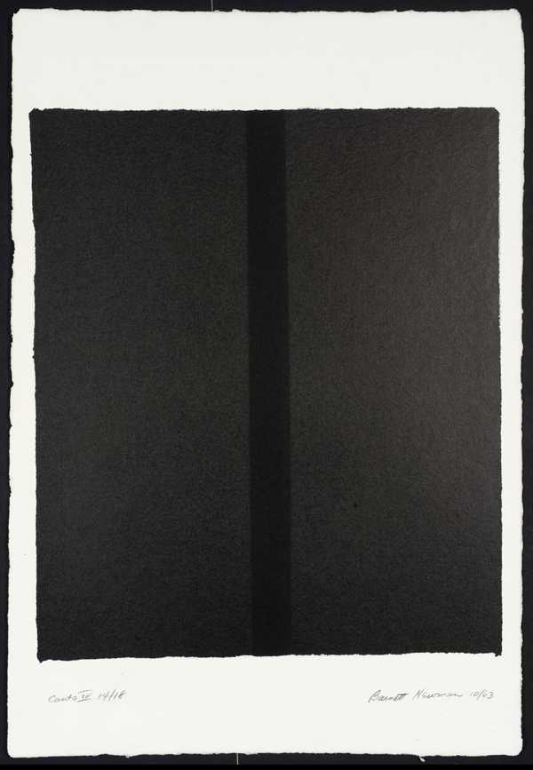 ‘Canto IV‘, Barnett Newman, 1963–4 | Tate