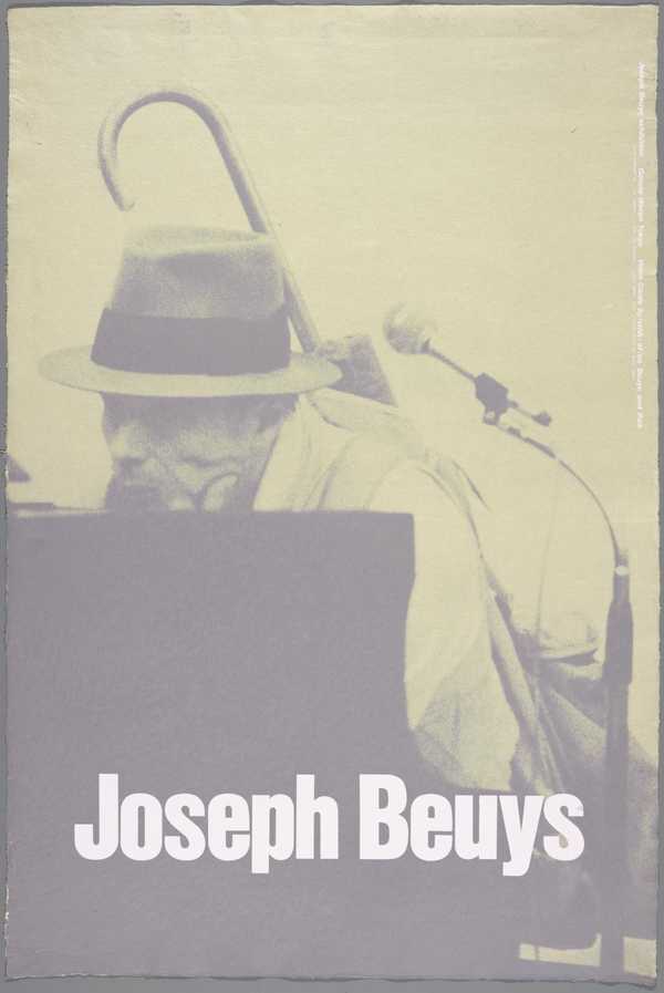 Joseph Beuys exhibition. Galerie Watari Tokyo