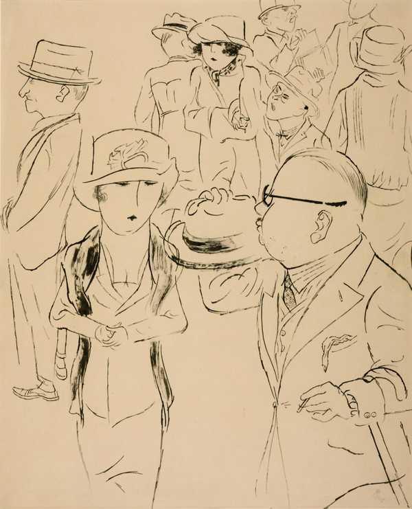 Drawing for ‘The Mirror of the Bourgeoisie’