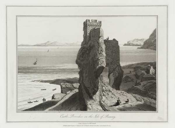 Castle Broichin on the Isle of Rasay
