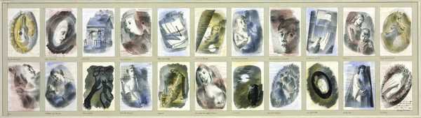 Illustrations for Walter de la Mare’s ‘Love’