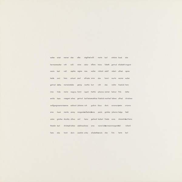 ‘blatt 8‘, Wolfgang Schmidt, 1967 | Tate