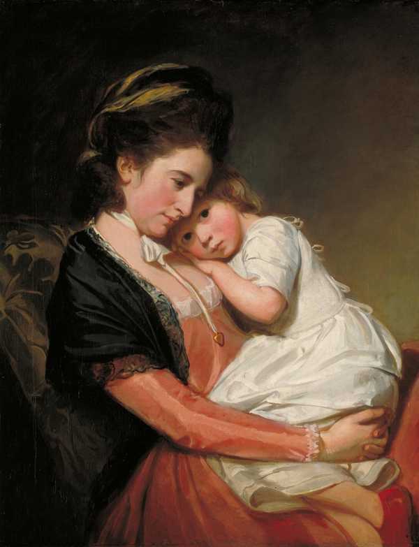 Mrs Johnstone and her Son (?)
