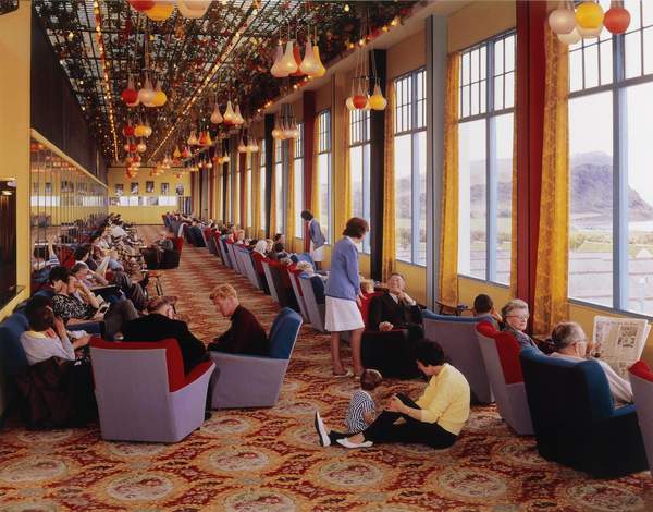 Butlin's Ayr, A Quiet Lounge', John Hinde, Elmar Ludwig, c