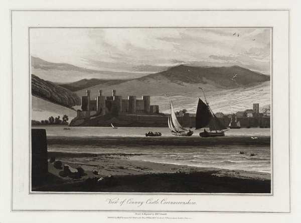 View of Conway Castle, Caernarvonshire