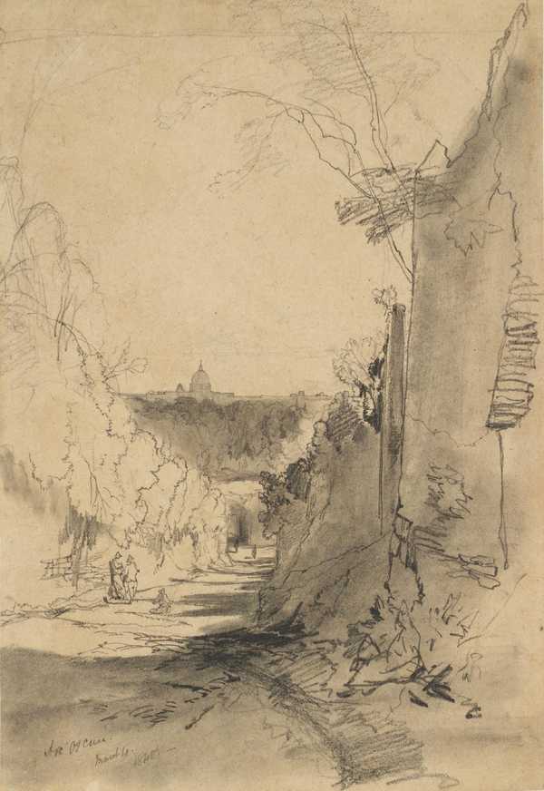 St Peter’s from Arco Oscuro