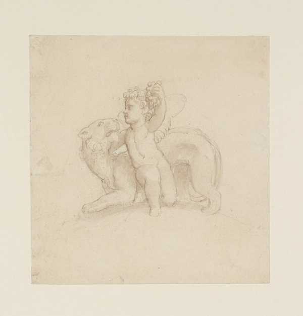 A Putto with a Panther