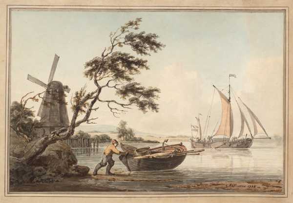 Dutch Coast Scene