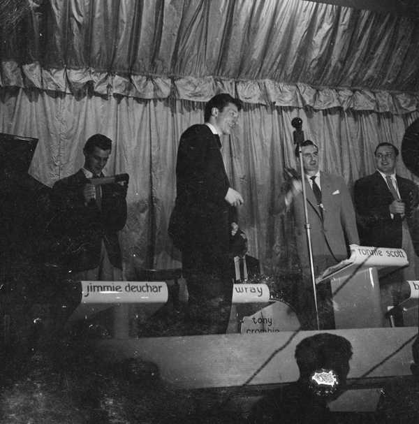 Photograph Showing Jazz Musicians Performing, Including Ronnie Scott ...