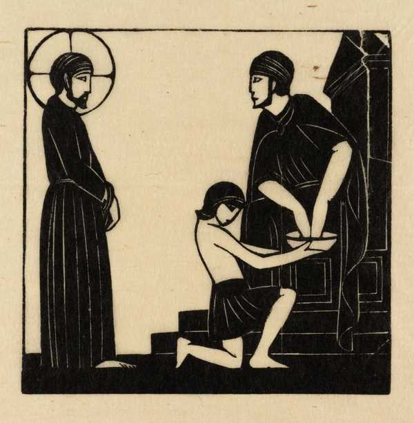 ‘Jesus is Condemned to Death‘, Eric Gill, 1917 Tate