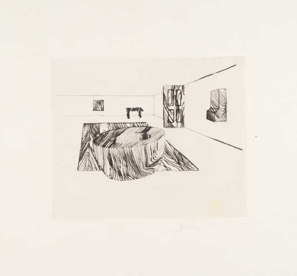 ‘Interior II‘, Richard Artschwager, 1977 | Tate