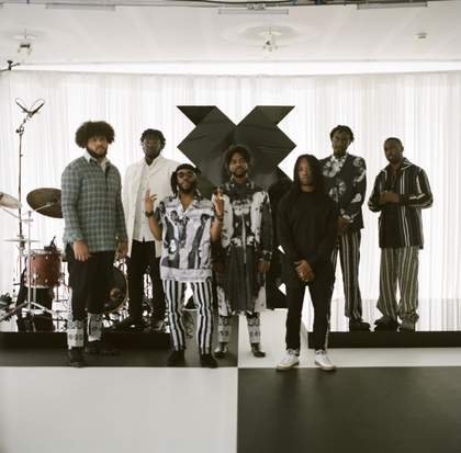 Photograph of a band