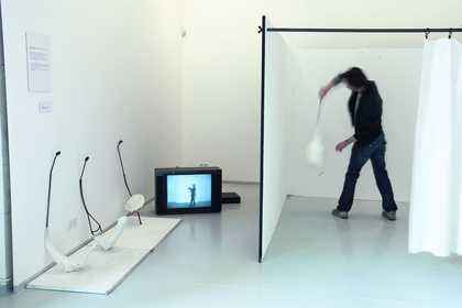 Image of Passstücke being used in a white gallery space
