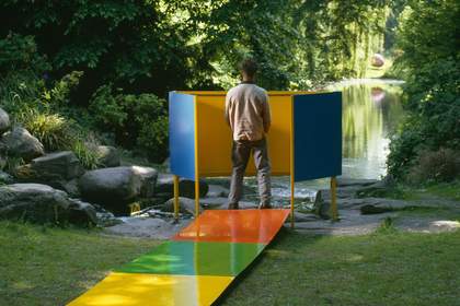 Franz West Étude de couleur 1991/1997 (Skulptur Projekte, Münster, 1997)