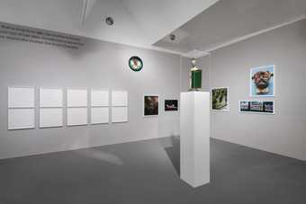 Installation view of Ingrid Pollard's work at Tate Liverpool