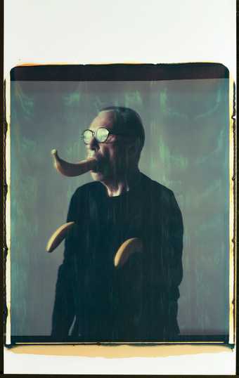 Erwin Wurm Polaroid self-portrait, Untitled 2018