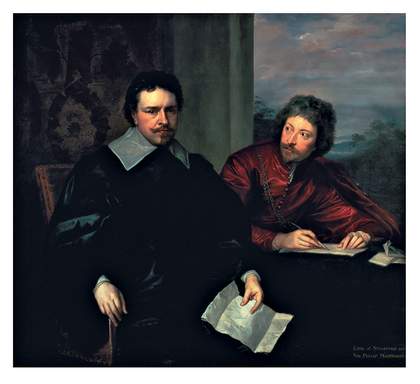 Anthony van Dyck Thomas Wentworth First Earl of Strafford with Sir Philip Mainwaring 1639