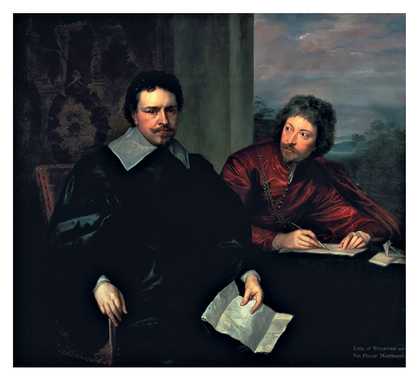 Anthony van Dyck Thomas Wentworth First Earl of Strafford with Sir Philip Mainwaring 1639