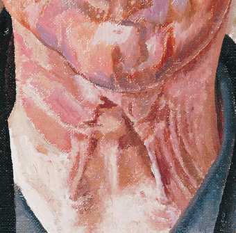 Stanley Spencer Self Portrait detail 1959