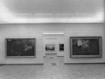 The Turner displays at the Tate Gallery 1967