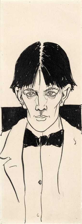 Self portrait of Aubrey Beardsley