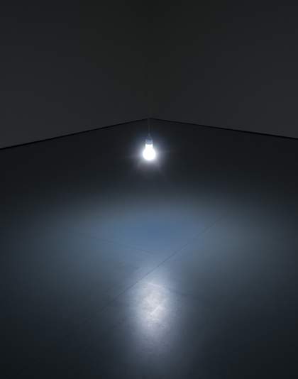 Katie Paterson, Light bulb to Simulate Moonlight, 2008
