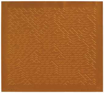 Anni Albers TR III 1969-70 Screen print on paper