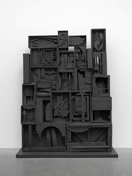 Fig.10 Louise Nevelson, Black Wall 1959