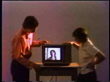 ​Bruce and Norman Yonemoto, Garage Sale II 1980, film still. Courtesy Bruce Yonemoto