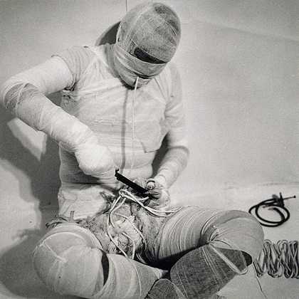 Rudolf Schwarzkogler 6th Action 1966
