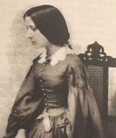 Fig.16 Georgiana MacDonald aged sixteen, at the time of her engagement to Edward Burne-Jones, 1856 Photograph by Walker & Cockerell, reproduced in Georgiana Burne-Jones, The Memorials of Edward Burne-Jones, London 1904, p.134.