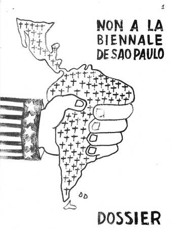 ‘Non a la Biennale de São Paulo Dossier’ 1969, Julio Le Parc Archive