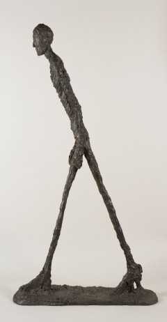 Alberto Giacometti Walking Man I 1960 © The Estate of Alberto Giacometti (Fondation Giacometti, Paris and ADAGP, Paris), licensed in the UK by ACS and DACS, London 2017