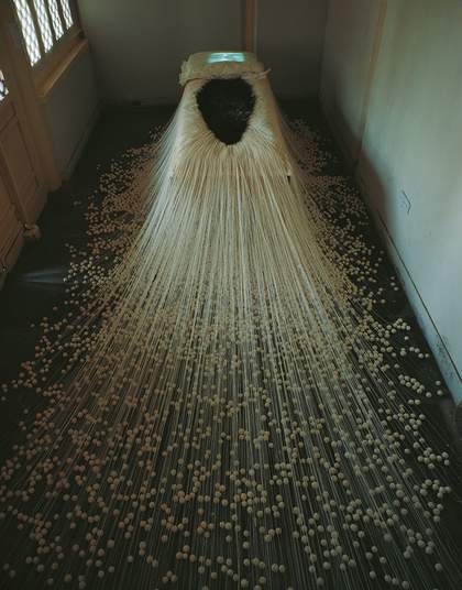 Lin Tianmiao, The Temptation of Saint Teresa 1994