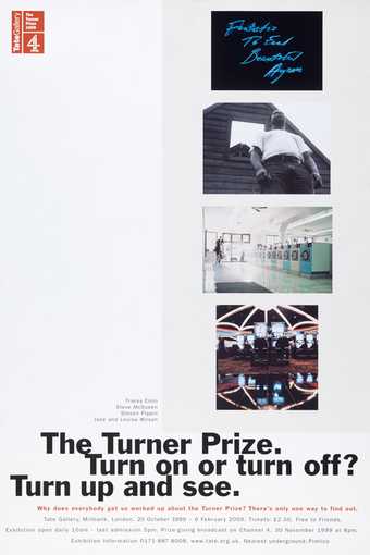 Turner Prize 1999 poster