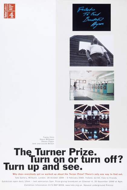 Turner Prize 1999 poster