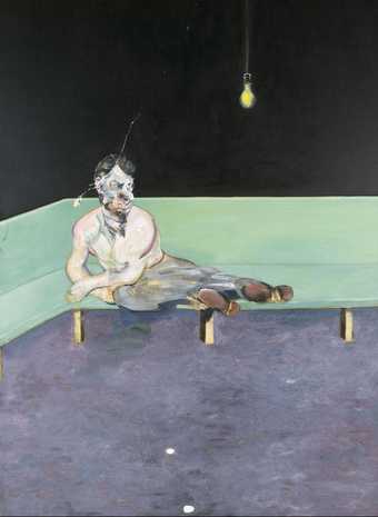 Francis Bacon, Study for Portrait of Lucian Freud 1964. The Lewis Collection