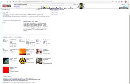 Webpage screenshot