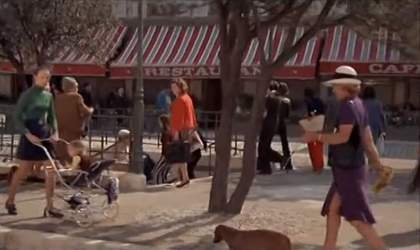  François Truffaut Day for Night 1973 (film still)