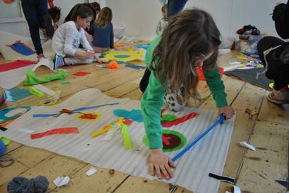 Workshops with William Tyndale Primary 