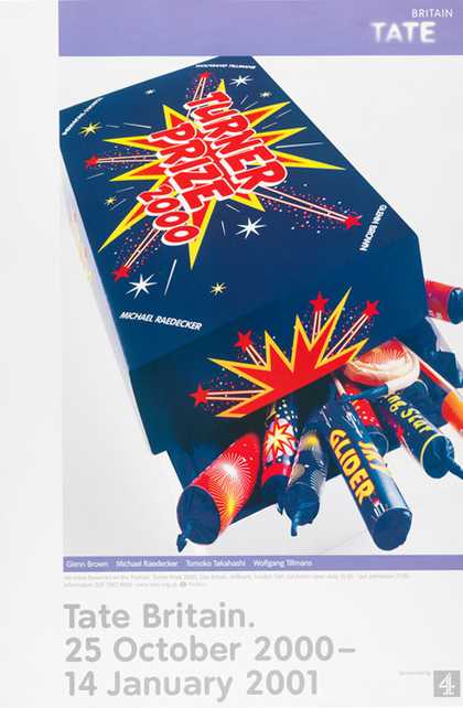 Turner Prize 2000 exhibition poster