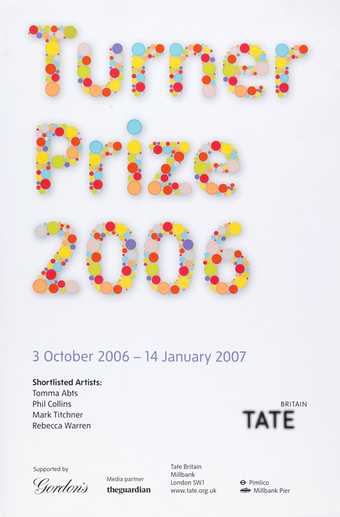 Turner Prize 2006 exhibition poster