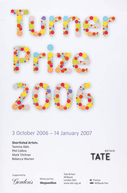 Turner Prize 2006 exhibition poster