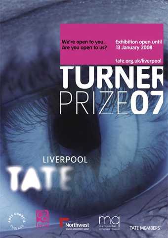 Turner Prize 2007 exhibition poster