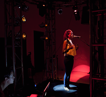 Blasting Voice at Suzanne Geiss Company, 2012