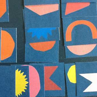 Tate Shapes by Hannah Coulson, artist-in-residence at Tate St Ives, 2015