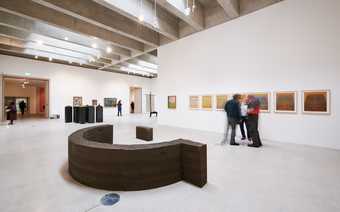 view of exhibition gallery