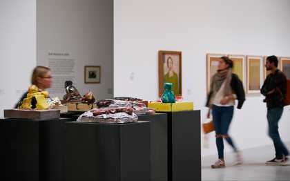 view of exhibition gallery